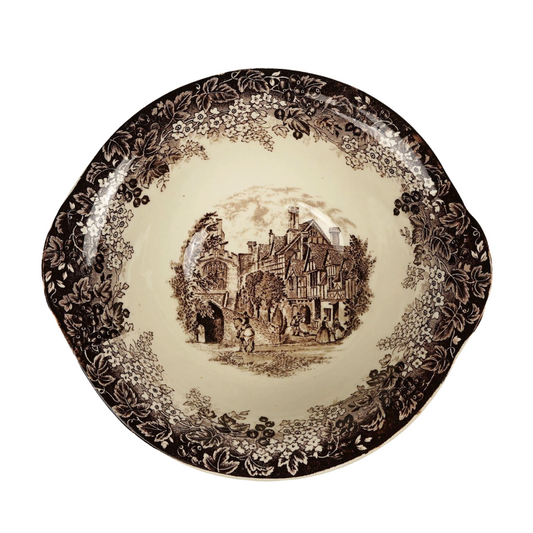 Romantic England 'Warwick West Gate' Vintage Bowl