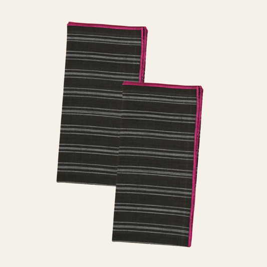 Handloom Cotton Napkins | Set of 6