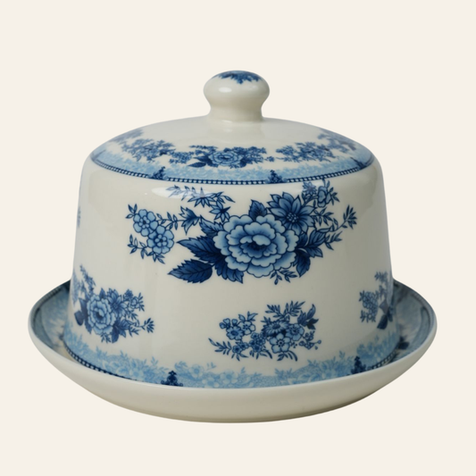 Vintage Small Cake Dish With Cloche