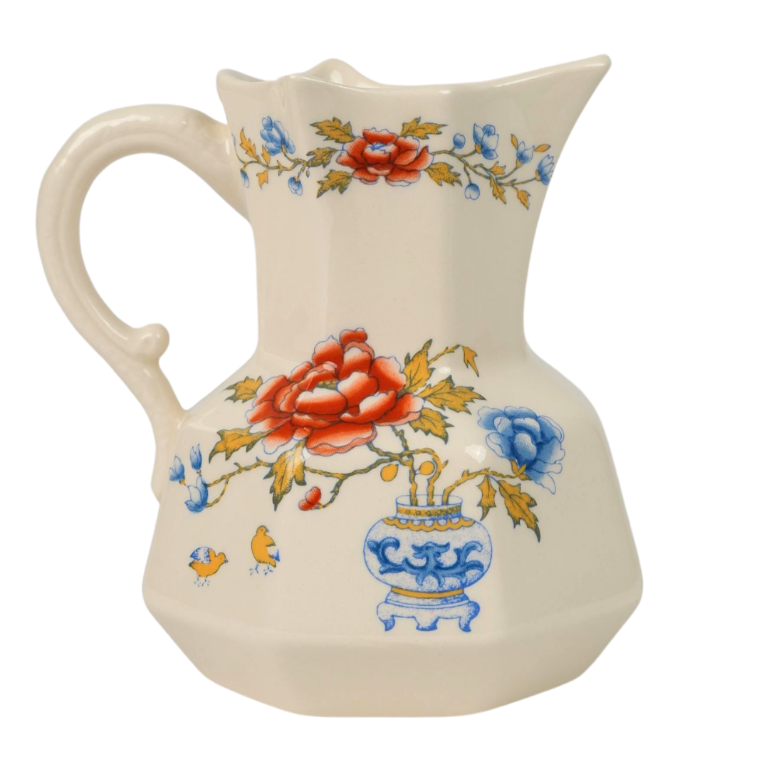 Mason's Ironstone Chinese Peony Creamer