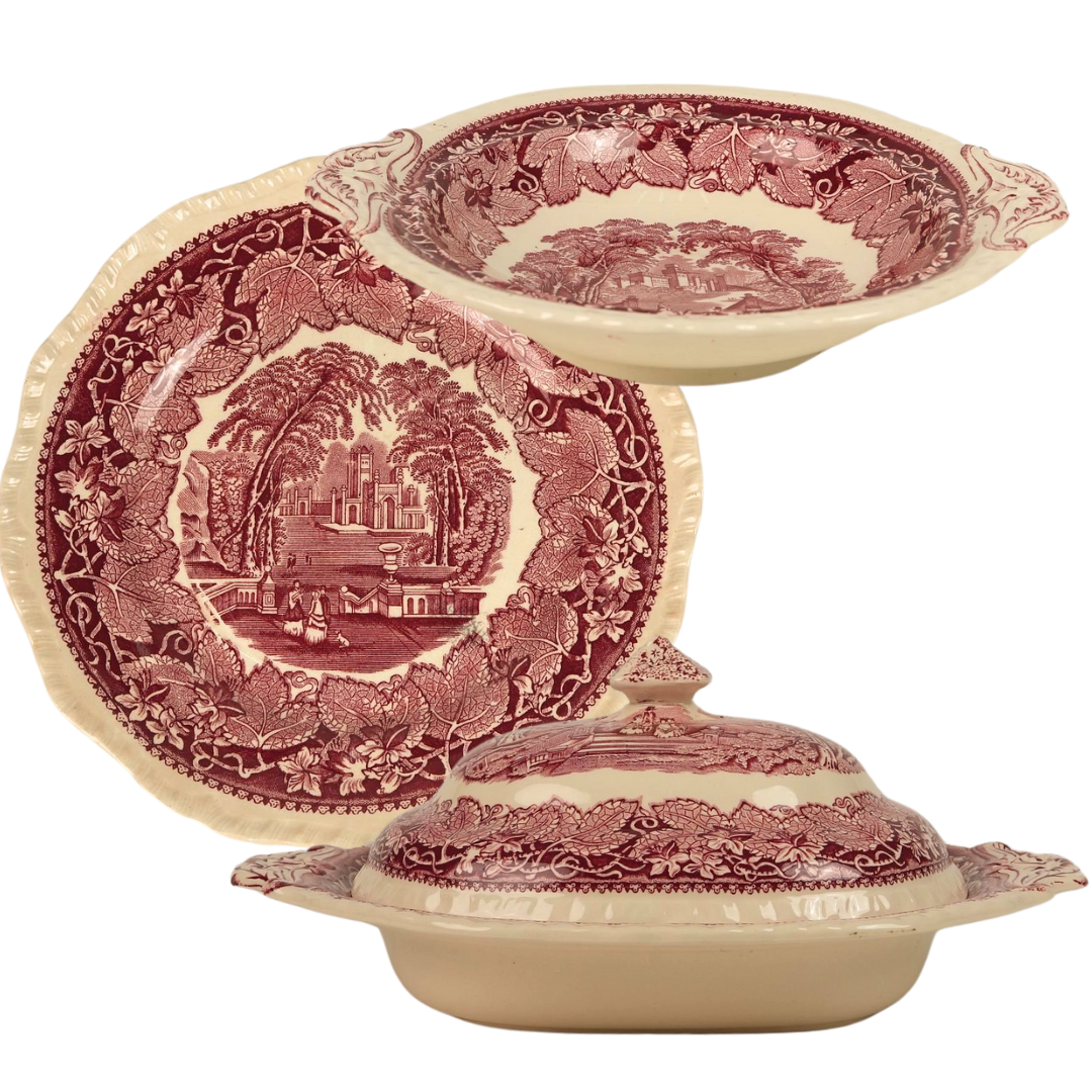 Mason's Vista Pattern Dinner Service