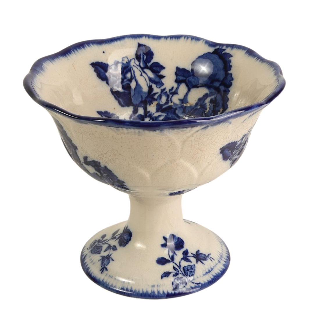 Antique Blakeney Ironstone Pedestal Centre Piece