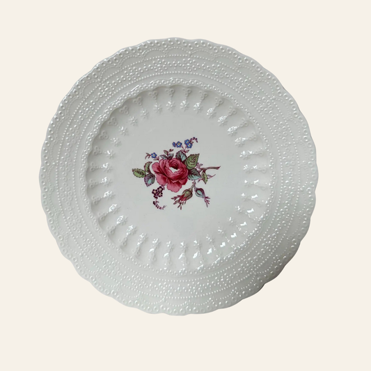 Spode 'Billingsley Rose' Plates | Set of 2
