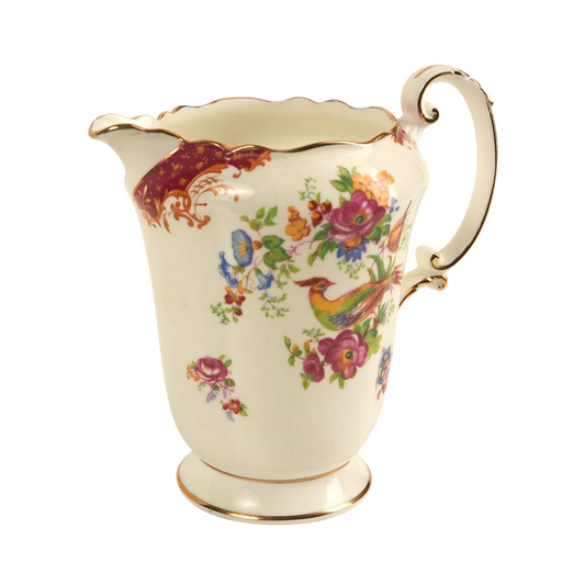 Paragon "Rockingham" Hand-Painted Bone China Creamer