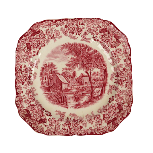 Hand-Engraved Kent Vintage Plate