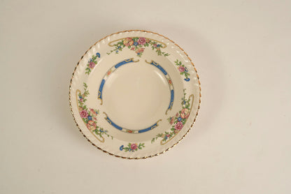 Vintage Johnson Bros. "Old English" Floral Rimmed Bowls, Set of 4