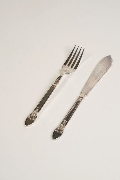 Vintage Knife & Fork | Set of 12