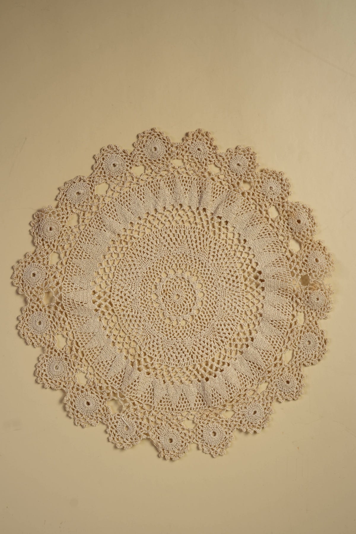 Vintage Crochet Doily | Set of 2
