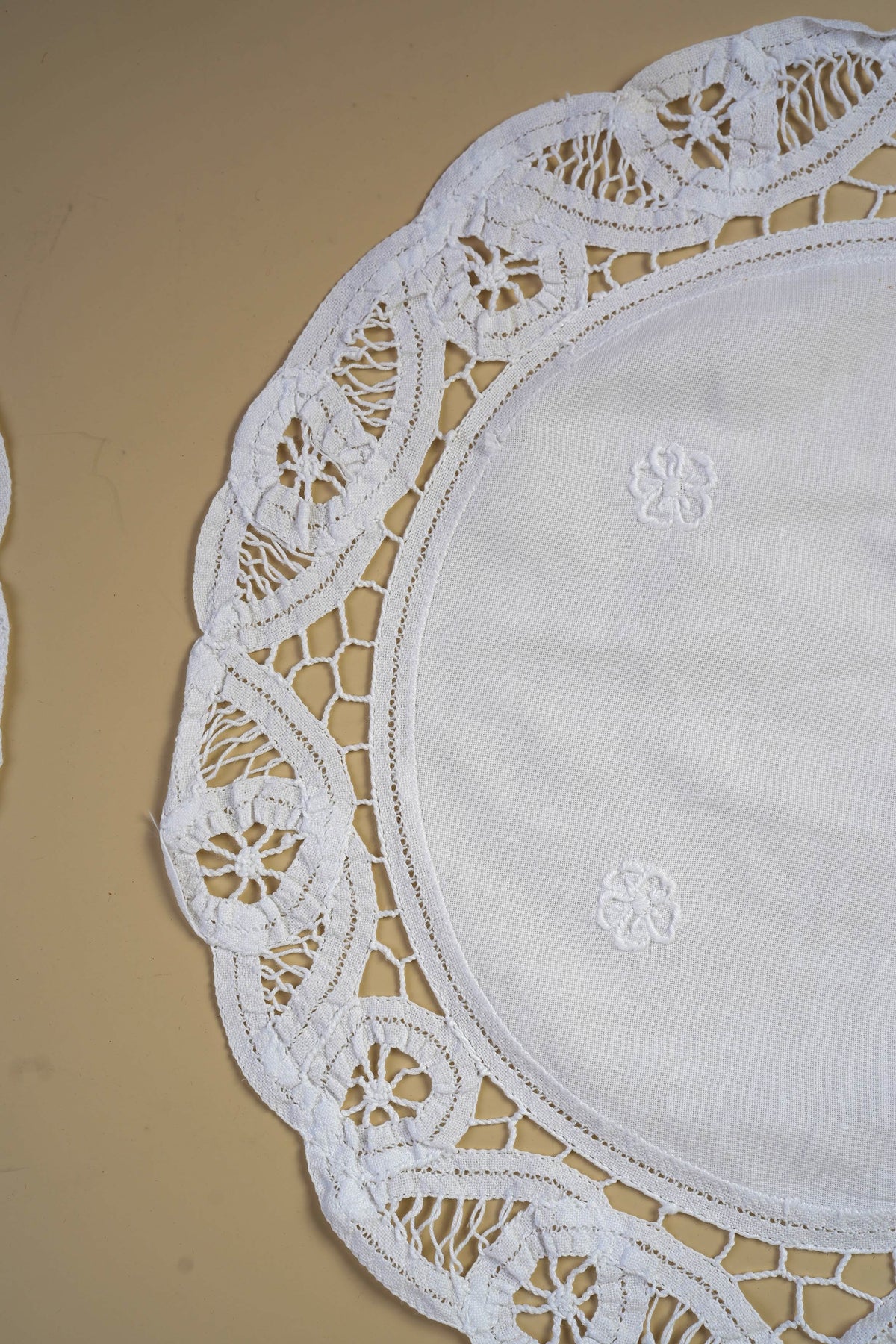 Vintage Crochet Doily | Set of 2