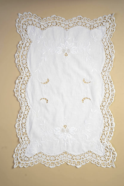 Vintage Lace Tray Cloth