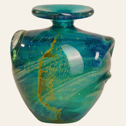 Artist Signed Maltese Vase