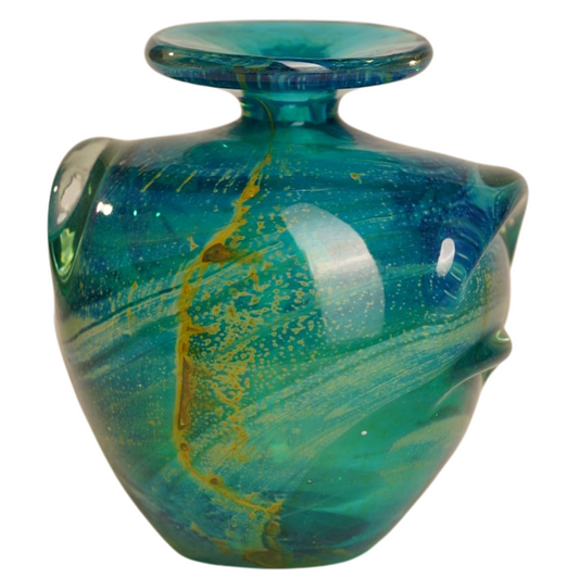 Artist Signed Maltese Vase