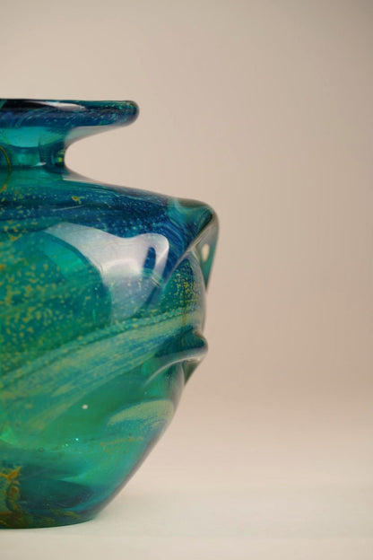 Artist Signed Maltese Vase