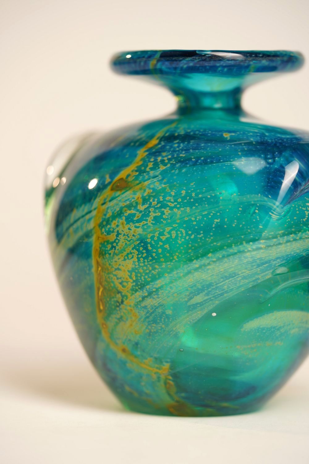 Artist Signed Maltese Vase