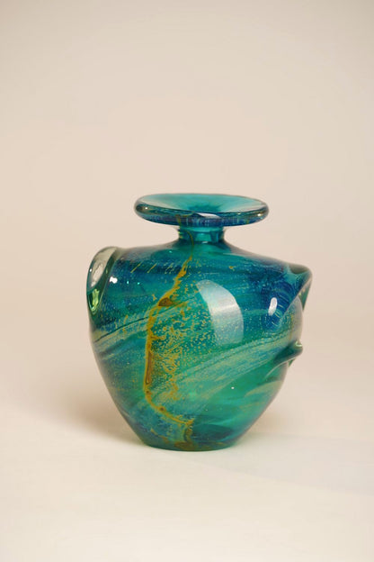 Artist Signed Maltese Vase