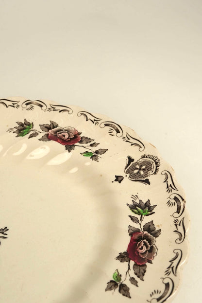 Vintage Myott Staffordshire Oval Serving Plate | Large