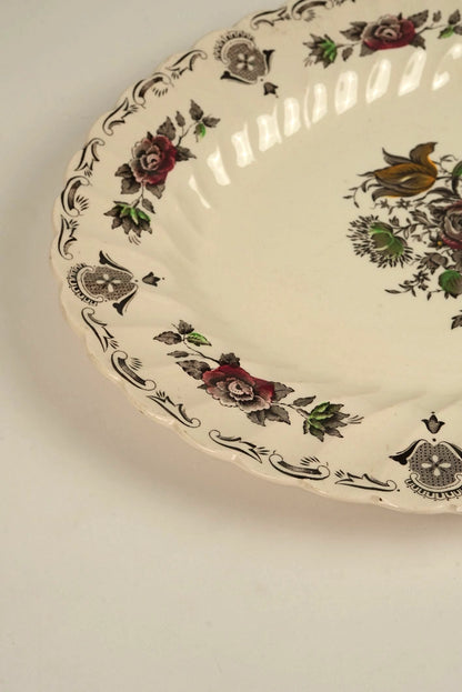 Vintage Myott Staffordshire Oval Serving Plate | Large
