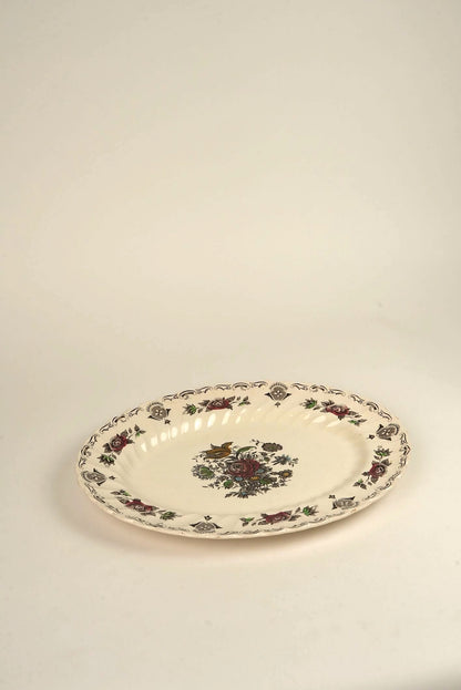 Vintage Myott Staffordshire Oval Serving Plate | Large