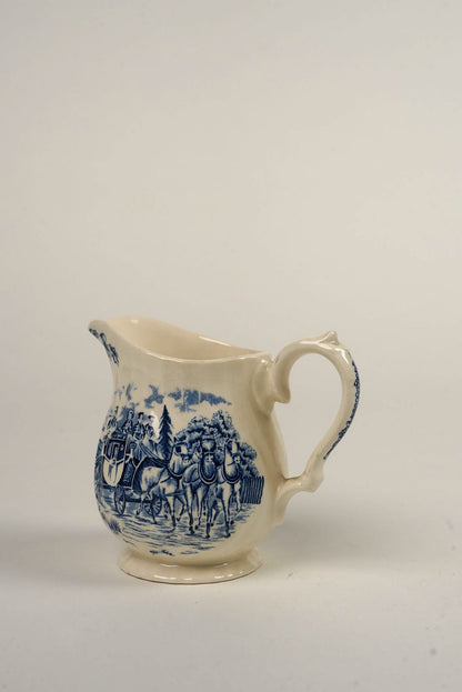 Vintage Myott 'Coaching Scenes' Milk Jug