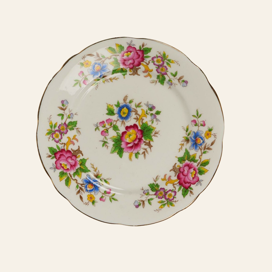 Vintage Floral Side Plate