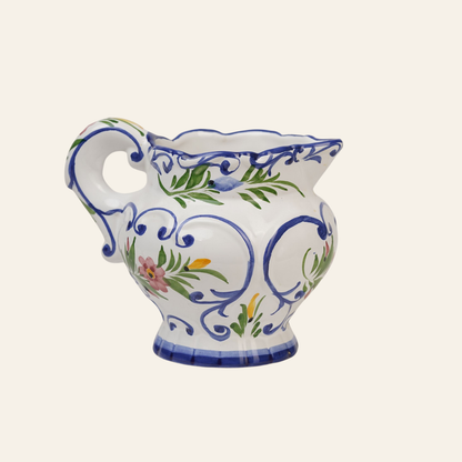 Italian Majolica Vintage Milk Jug