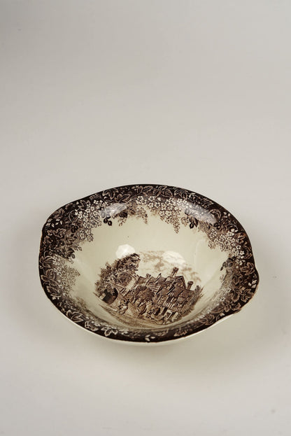 Romantic England 'Warwick West Gate' Vintage Bowl