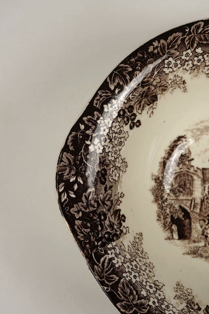 Romantic England 'Warwick West Gate' Vintage Bowl