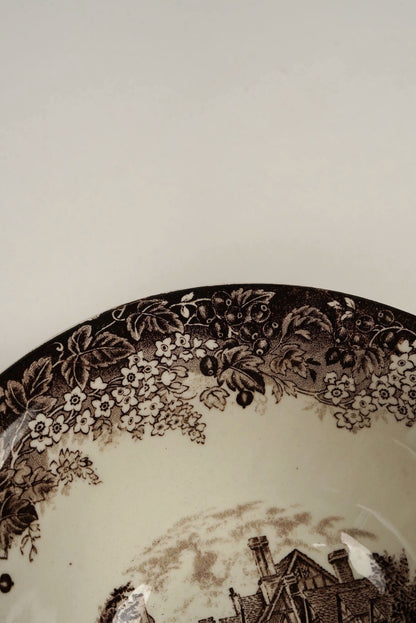 Romantic England 'Warwick West Gate' Vintage Bowl