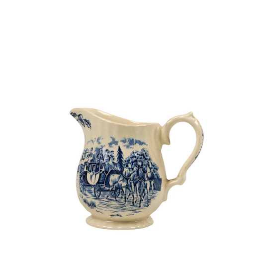 Vintage Myott 'Coaching Scenes' Milk Jug