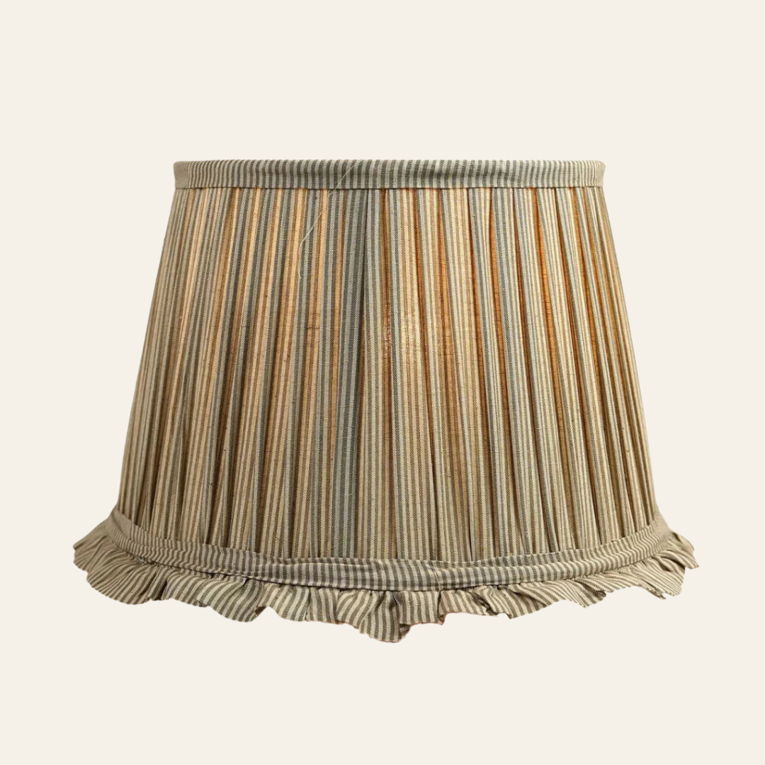Stripe & Frill Lampshade