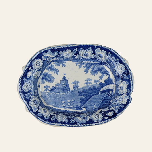 Small Staffordshire Platter