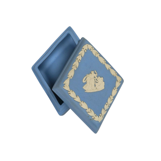 Jasperware Wedgwood Trinket Box