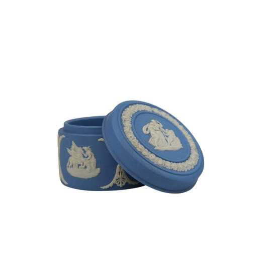 Jasperware Wedgwood Trinket Box