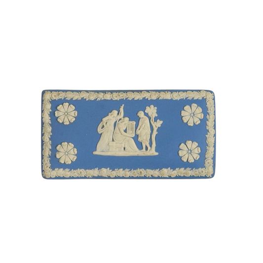 Jasperware Wedgwood Rectangular Trinket Box