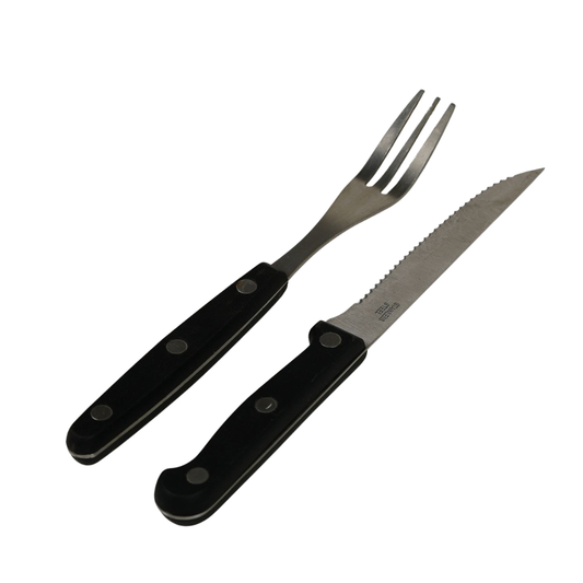 Vintage Steak Knife & Fork | Set of 12