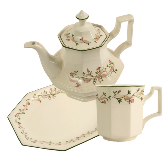Vintage 18-Piece Johnson Brothers Complete Tea Set