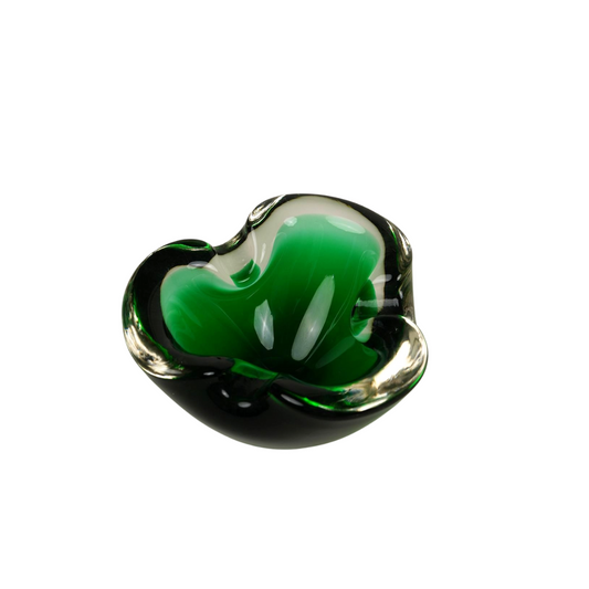Murano Hand-Blown Glass Ashtray
