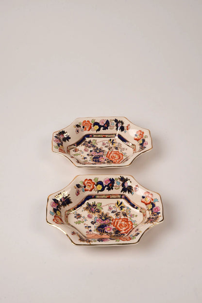 Octagonal Mason's Ironstone Mandarin Dish