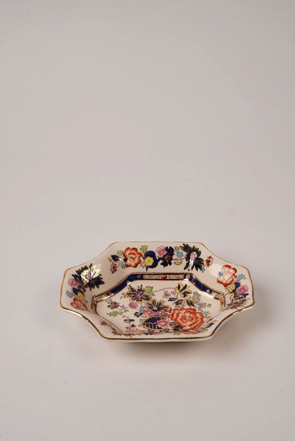 Octagonal Mason's Ironstone Mandarin Dish