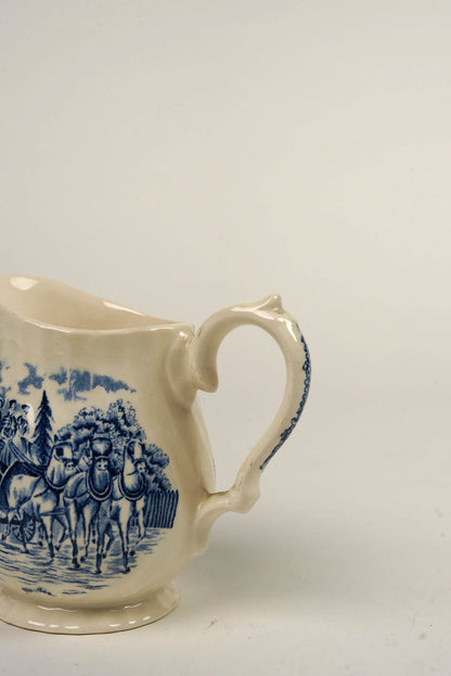 Vintage Myott 'Coaching Scenes' Milk Jug