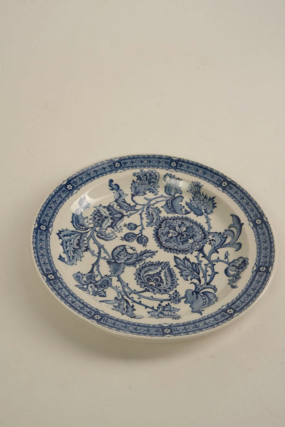 Vintage Ridgway "Jacobean" 14-Piece Ironstone Tea Set, England, c. 1960s