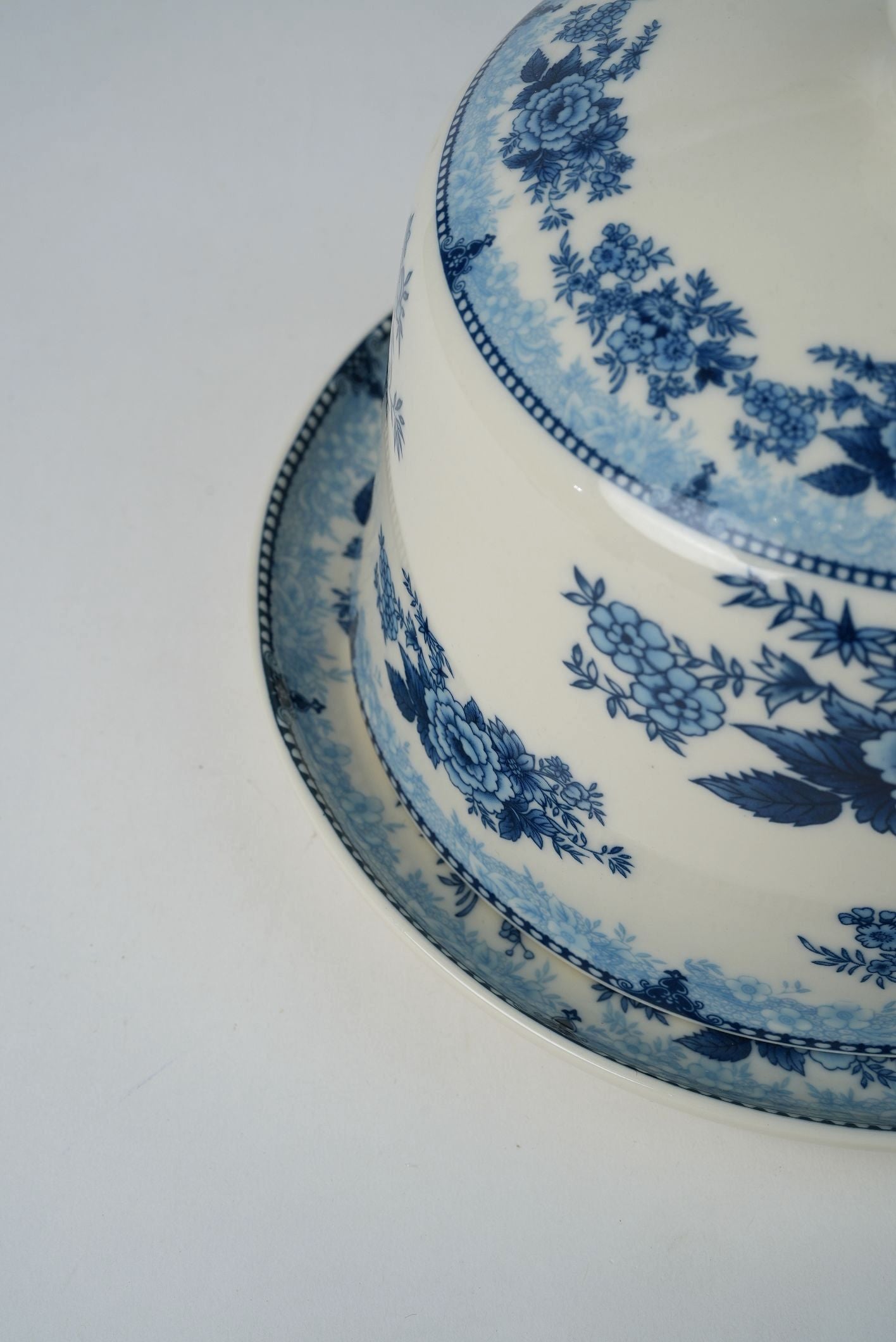 Vintage Small Cake Dish With Cloche