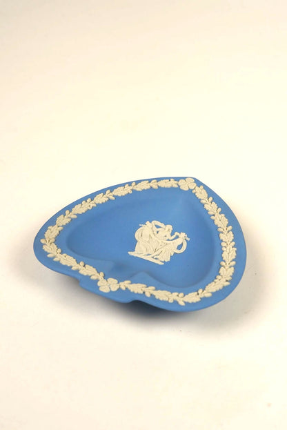 Jasperware Wedgwood Spade-Shaped Trinket Dish