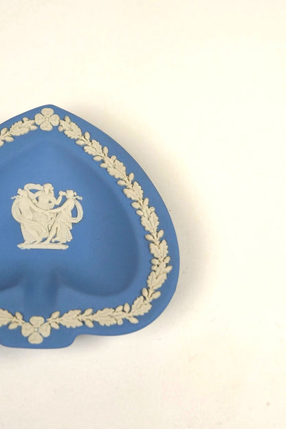 Jasperware Wedgwood Spade-Shaped Trinket Dish