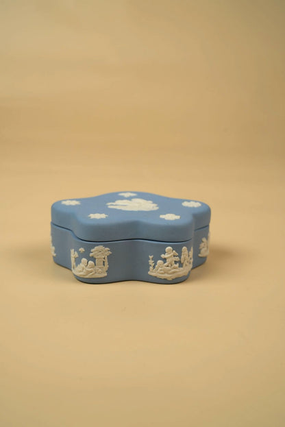 Jasperware Wedgwood Trinket Box