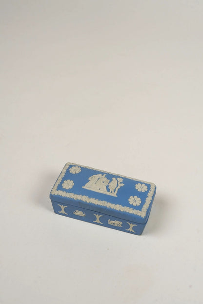 Jasperware Wedgwood Rectangular Trinket Box