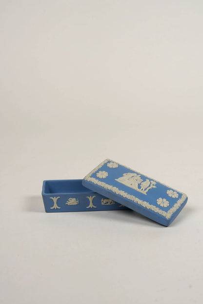 Jasperware Wedgwood Rectangular Trinket Box