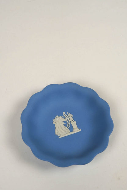 Scalloped Jasperware Wedgwood Trinket Dish