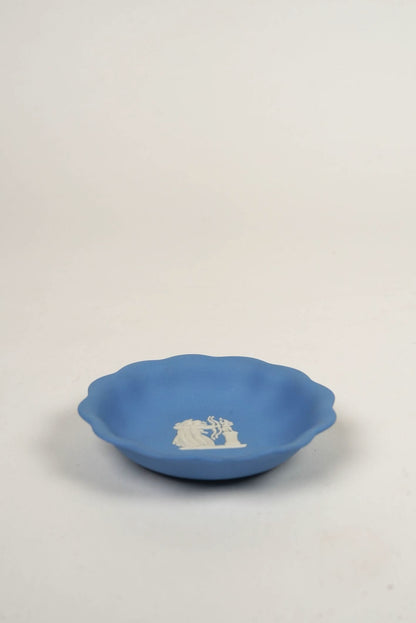 Scalloped Jasperware Wedgwood Trinket Dish