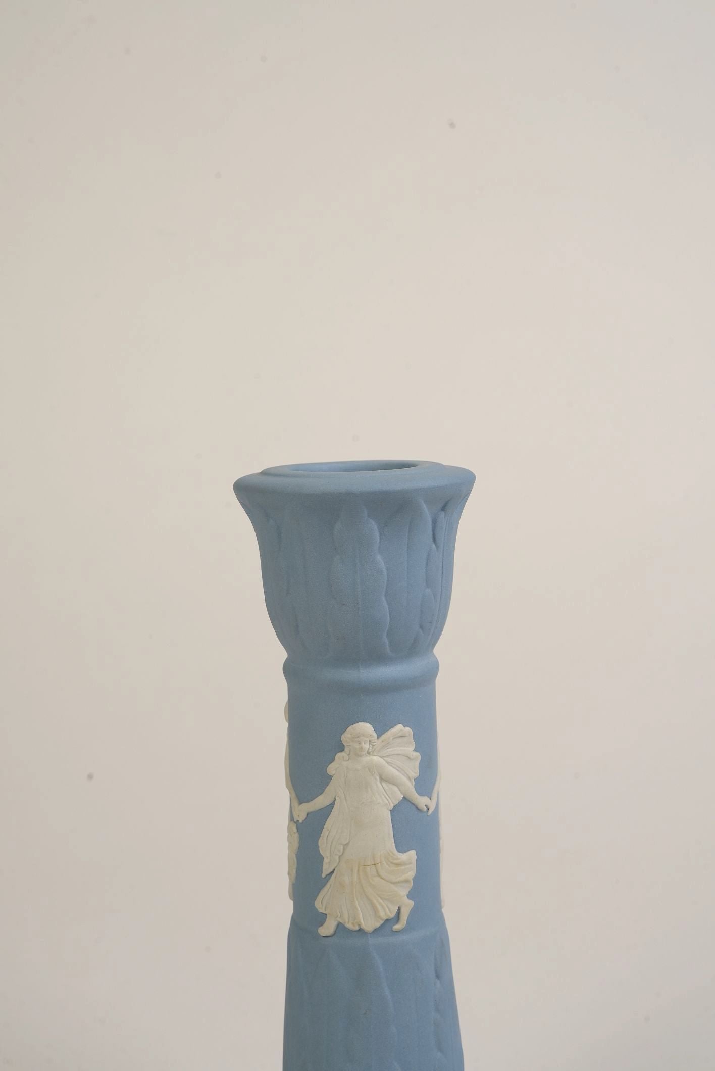 Wedgwood Jasperware Neoclassical Candlesticks